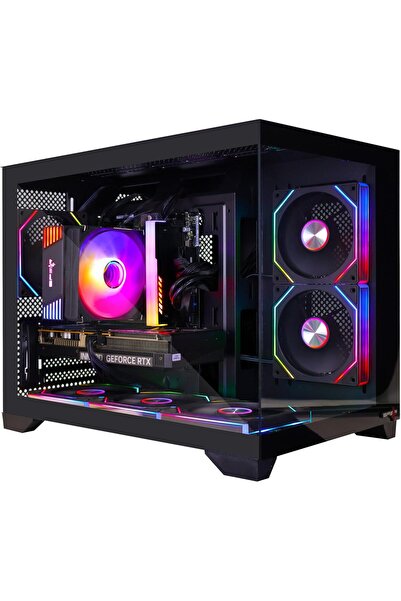 SPEARPC جهاز ألعاب - معالج Intel i5-14400F، بطاقة رسومات RTX 5060 بسعة 8 جيجا...