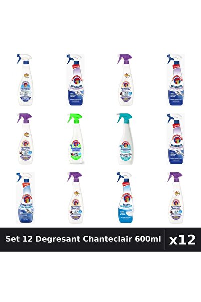 Chanteclair Set 12 Degresant Universal 600ml - Anti-Miros, Bicarbonat, Extra ...