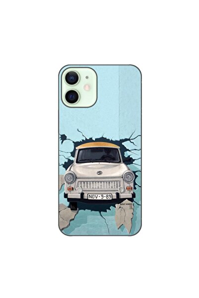 OEM Силиконов гел TPU калъф, съвместим с Apple iPhone 12 Mini – Дизайн Trabant