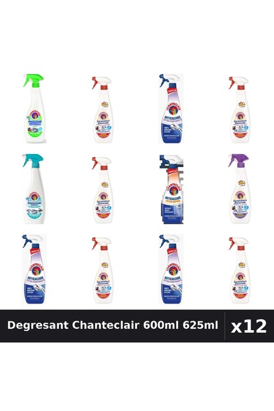 Chanteclair Set 12 Degresant Universal 600ml 625ml - Marsilia, Lavanda, Lămâi...
