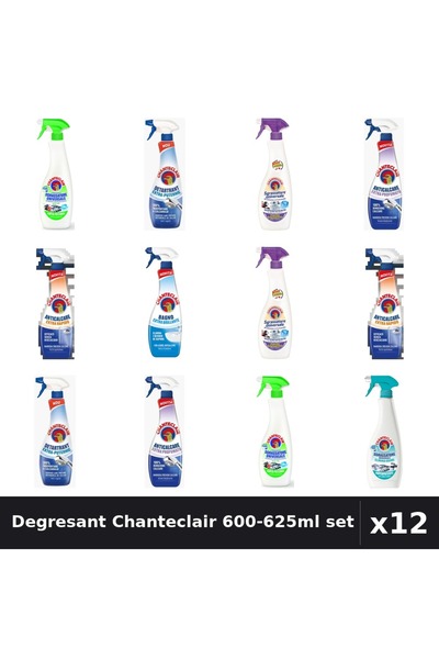 Chanteclair Set 12 Degresant Universal 600-625ml - Lamaie, Lavanda, Mosc Alb