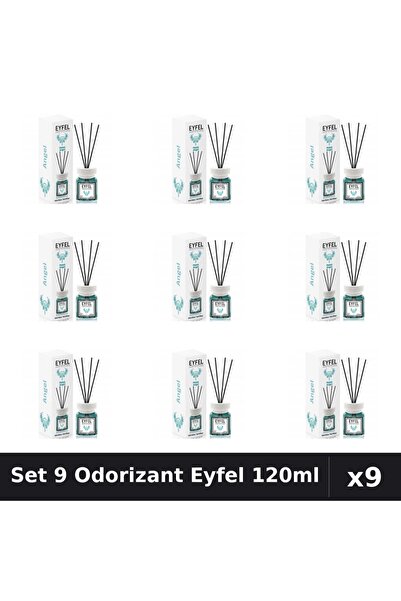 Eyfel Set 9 Odorizante Camera Betisoare, Angel, 120 ml