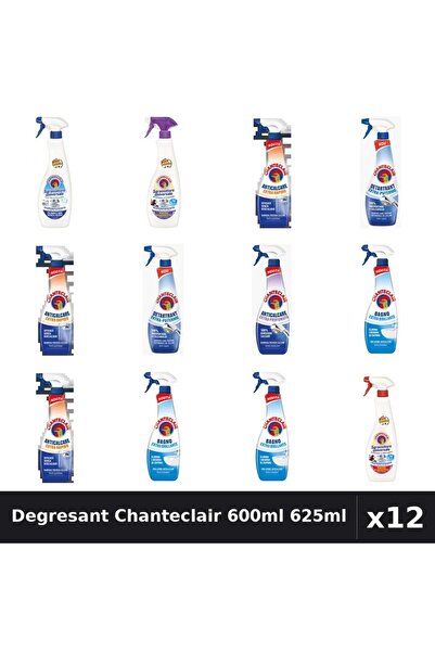 Chanteclair Set 12 Degresant Universal 600ml-625ml - Bicarbonat, Mosc, Marsil...