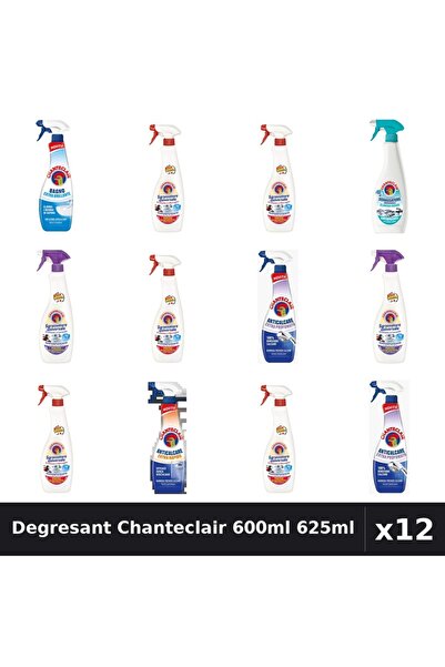 Chanteclair Set 12 Degresant Universal 600ml 625ml - Marsilia, Lavanda, Mosc,...