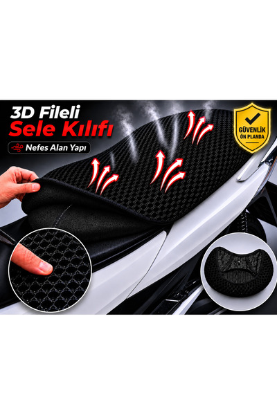 Vi Caro Husa scaunului motocicletei SYM Xpro Cargo 125 Husa scaunului cu plas...