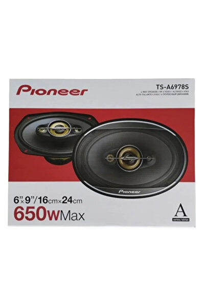 Fast Pioneer PIONEER TS-A6978S-650WMAX/100W RMS-6''X9''(16X24CM)-KALİTELİ-KAP...