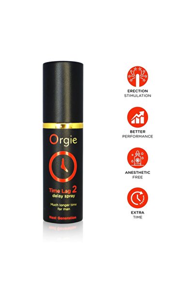 Orgie Time Lag 2 spray intim pentru bărbați, confort și îngrijire personală, 10 ml
