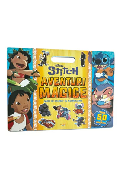 Litera Disney. Stitch. Magical Adventures. Colouring book with stickers