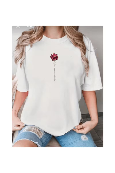 bellanova Modern Fit Urban Special Design Printed Short Sleeve T-Shirt