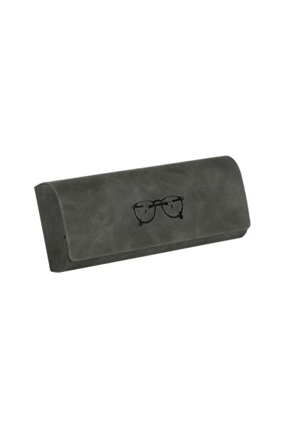 OEM Husa Plic Ochelari Gri cu Imprimeu, Design Slim, Protectie Practica