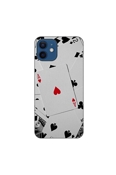 OEM Husa compatibila cu Apple iPhone 12 Silicon Gel Tpu Model Carti Poker