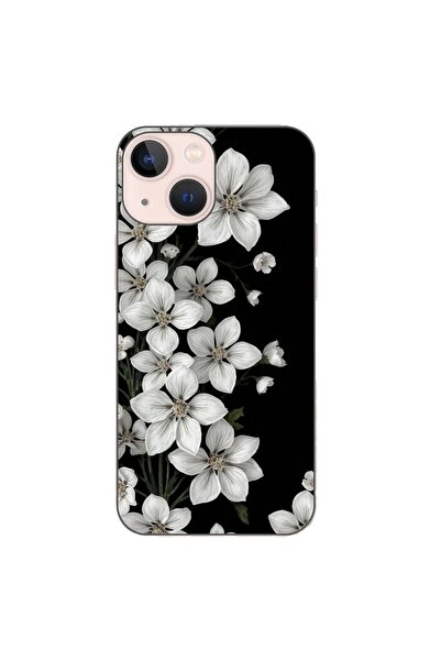 OEM Husa compatibila cu Apple iPhone 13 Mini Silicon Gel Tpu Model Pure White...