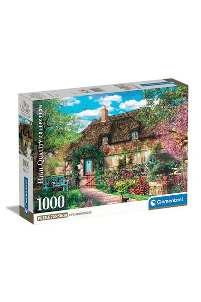 CLEMENTONI Παζλ High Quality Collection Το Παλιό Εξοχικό 1000 τμχ - Compact Box