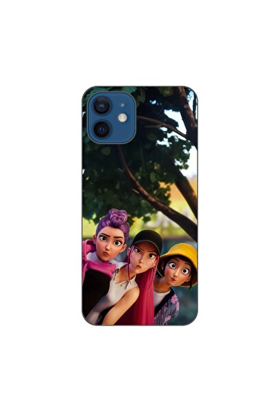 OEM Θήκη συμβατή με Apple iPhone 12, από σιλικόνη gel TPU, μοντέλο KPop Demon...