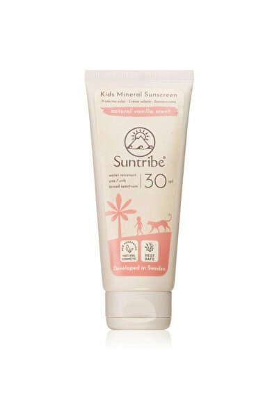 Suntribe Organic Mineral SPF30 Αδιάβροχο Παιδικό Αντηλιακό Γαλάκτωμα για Πρόσ...