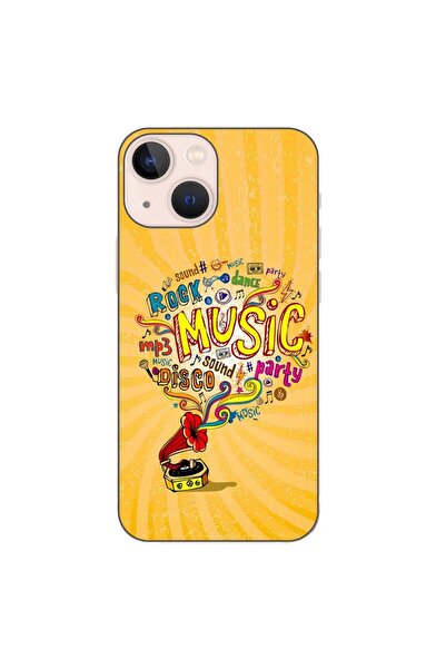OEM Husa compatibila cu Apple iPhone 13 Mini Silicon Gel Tpu Model Muzica la ...