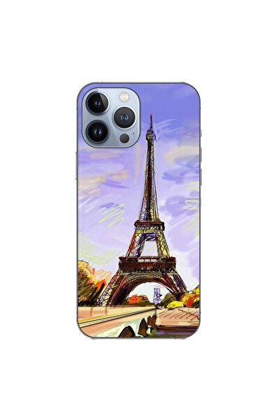 OEM Husa compatibila cu Apple iPhone 13 Pro Max Silicon Gel Tpu Model Desen T...