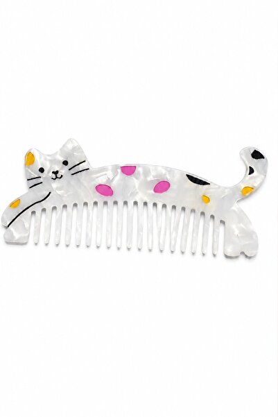 New Obsessions Luxury Acetate Kitten Comb