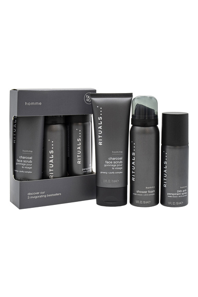Rituals Σετ Ριτουάλ: Homme, Άνθρακας, Εξαλείφει τις ακαθαρσίες, Καθαριστικό σ...