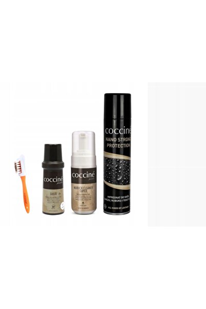 Coccine Kit curatare si ingrijire pantofi Coccine, Transparent, 4 bucati