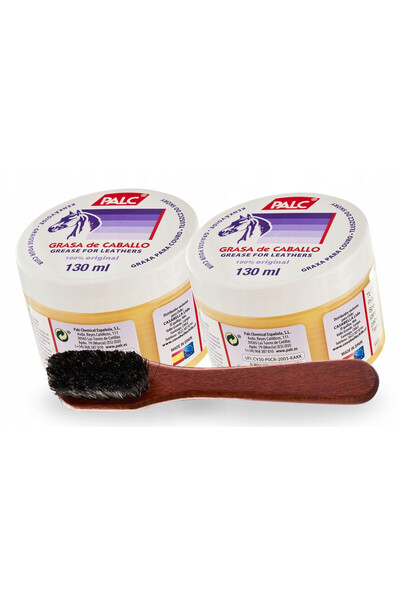Palc Set de ingrijire a incaltamintei Palc, 2x unsoare incolor cu ceara 130ml...