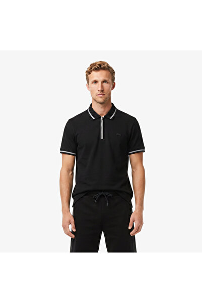 Lacoste Erkek Regular Fit Siyah Polo