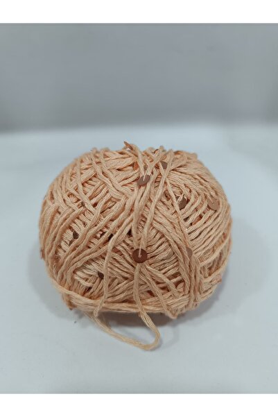 Pİ Yarn Hicaz Large Sequin Hand Knitting Yarn 50Gr