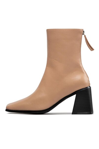 DeeZee Women's Ankle boots ZALY30747-1 Beige