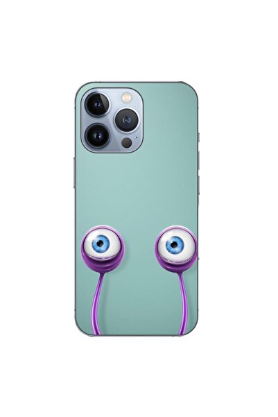 OEM Θήκη συμβατή με Apple iPhone 13 Pro από Σιλικόνη Gel TPU με σχέδιο Μάτια ...