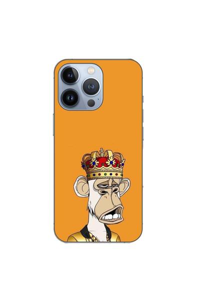 OEM Husa compatibila cu Apple iPhone 13 Pro Silicon Gel Tpu Model NFT Royal Ape