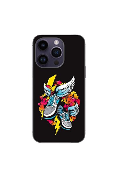 OEM Husa compatibila cu Apple iPhone 14 Pro Silicon Gel Tpu Model Fashion Sne...
