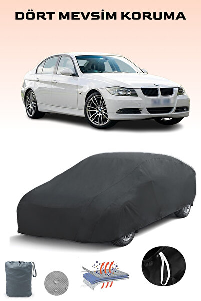 Breen Black Bmw 3Series E90 2005 - 2008 Car Cover