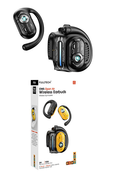 Sarftech Özel Rahat OWS Açık Tasarım Bluetooth 5.4 Kablosuz Kulaklık IPX4 Su ...