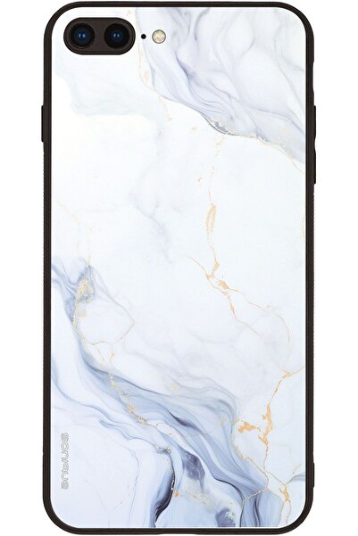 Sonique Θήκη Marble Series για Apple iPhone 7 Plus / iPhone 8 Plus Λευκό 02