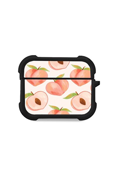 Sonique Θήκη Σιλικόνης Fruit Series για AirPods Pro 3 Ροδάκινο