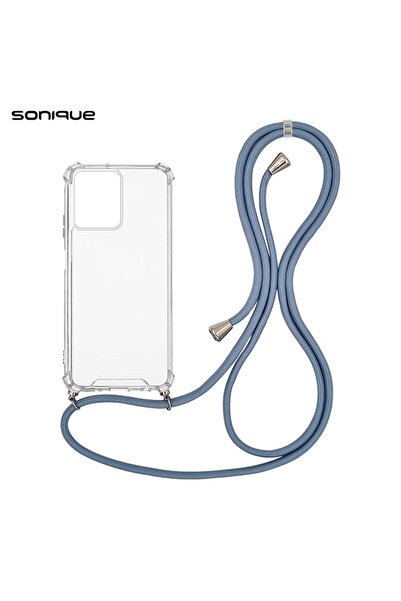 Sonique Θήκη Σιλικόνης με Κορδόνι Armor Clear Xiaomi Redmi 13C 4G / Redmi 13C...