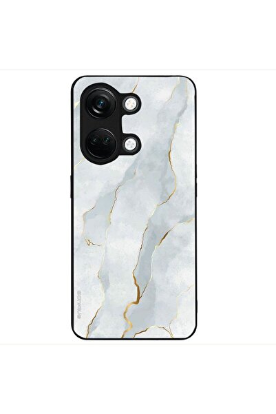 Sonique Θήκη Marble Series για OnePlus Nord 3 5G Λευκό 01