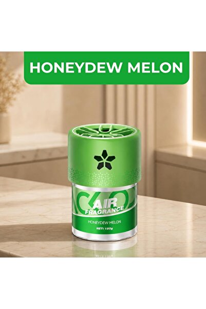 Auto Family FZE AUTO FAMILY HONEY DEW MELON Car Air Freshener 180g – Long Lasting Gel Air Freshener for Car, Home & Office