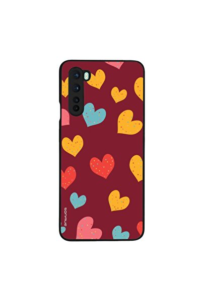 Sonique Θήκη Heart Series για OnePlus Nord Μπορντώ