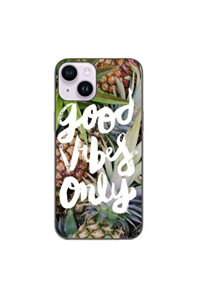 OEM Θήκη συμβατή με Apple iPhone 14, από σιλικόνη gel TPU, μοντέλο  "Good Vib...