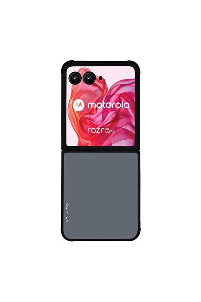 Sonique Θήκη ColorBloc Series για Motorola Motorola Razr 50 Ultra Μπλε Γκρι