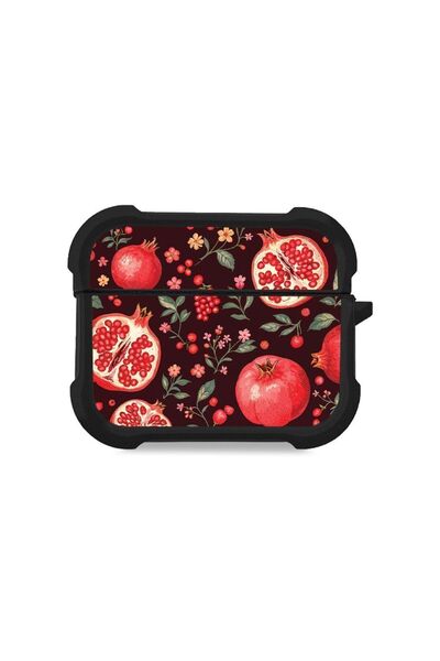 Sonique Θήκη Σιλικόνης Fruit Series για AirPods Pro / Pro 2 Ρόδι