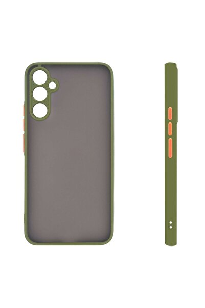 Sonique Θήκη Σιλικόνης Color Button Bumper Samsung Galaxy A34 5G Πράσινο Ανοιχτό