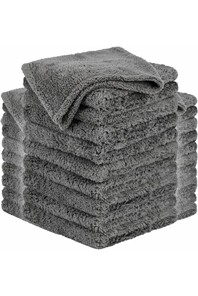 Auto Family FZE 500 GSM Microfiber Cleaning Cloth 36Pcs – 40 * 40cm Ultra Thi...