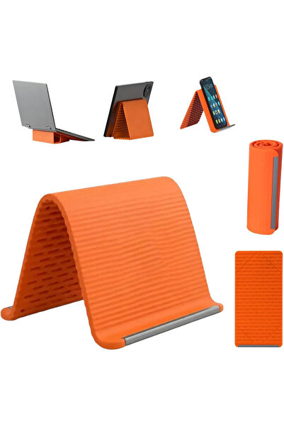 Lacoz Flexible Silicone Phone Holder Stand, Foldable Multi-Angle Mobile & Tab...