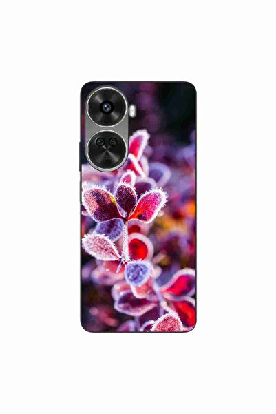 OEM Husa compatibila cu Huawei Nova 12 SE Silicon Gel Tpu Model Flori Inghetate