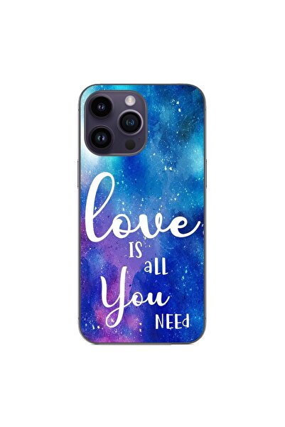 OEM Husa compatibila cu Apple iPhone 15 Pro Max Silicon Gel Tpu Model Love Is...