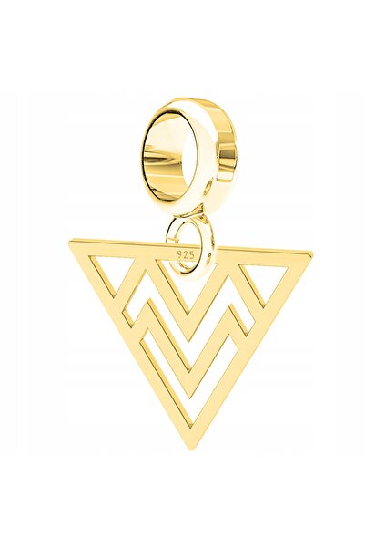 Larezo Pandantiv Tip Charm Pentru Bratari Modulare, Argint 925 Placat Cu Aur ...