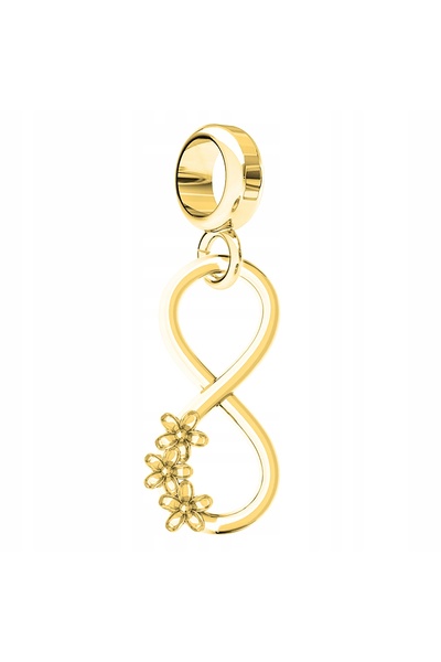 Larezo Pandantiv Tip Charm Pentru Bratari Modulare, Argint 925 Placat Cu Aur ...