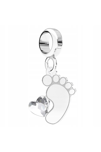 Larezo Pandantiv tip charm pentru brățări modulare, argint 925, model Talpa S...